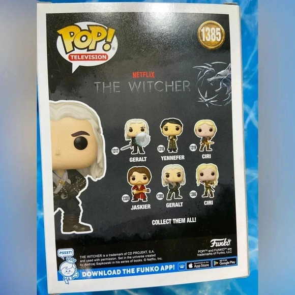 The Witcher - Geralt (The Last Henry Cavill Geralt Pop😢)- #1385 Funko Pop! BNIB - Picture 6 of 6